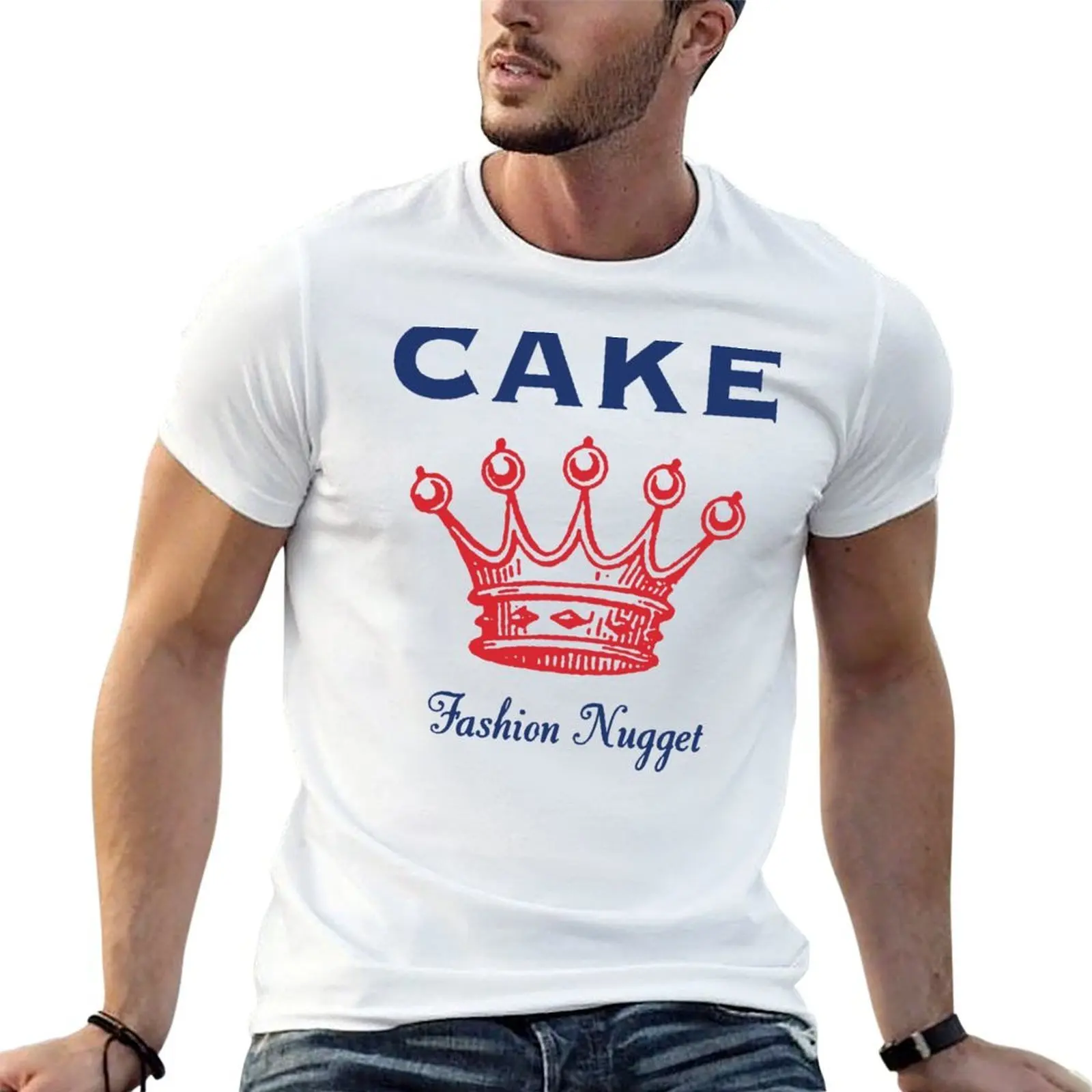 

cake band T-Shirt anime tshirt t shirts for man pack white T-Shirt