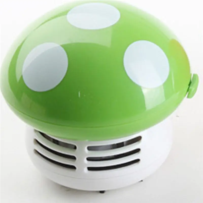 B47B-Mini Mushroom Desk Vacuum For Cleaning Dust, Paper Fragments, And Eraser Residues