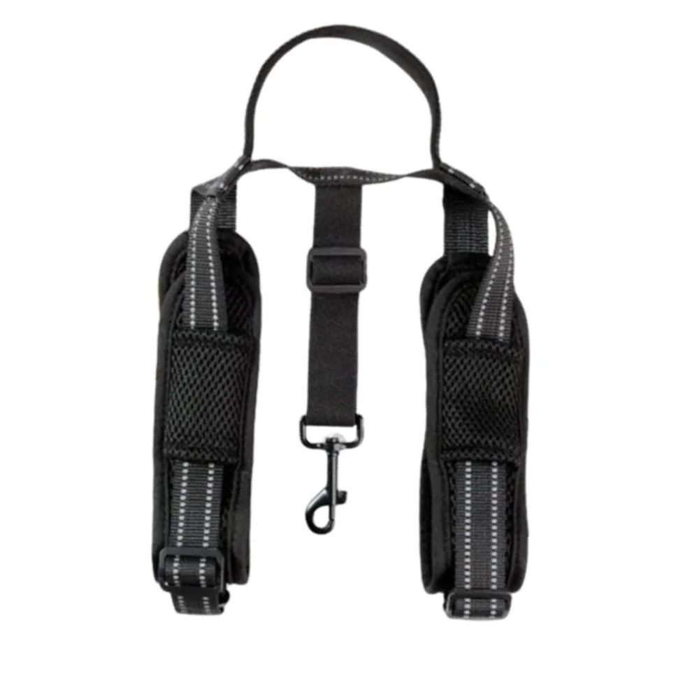 

Adjustable Dog Sling For Back Legs Reflective Strips Sturdy Handle Dog Lift Harness Auxiliary Belt Back Leg Hold