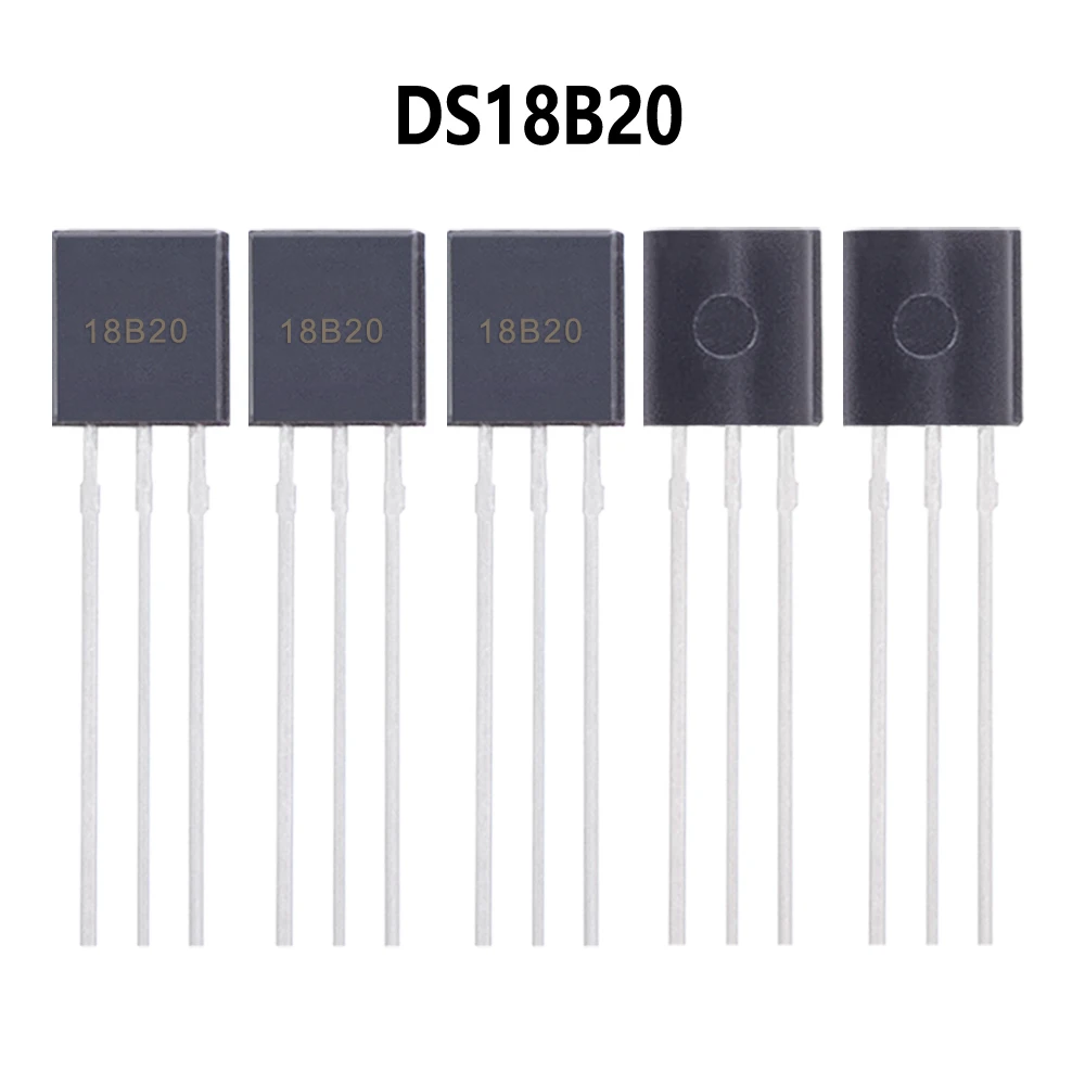 10PCS TO-92  DS18B20 18B20 1820 TO-92 IC CHIP Thermometer Temperature Sensor 18B20 1820
