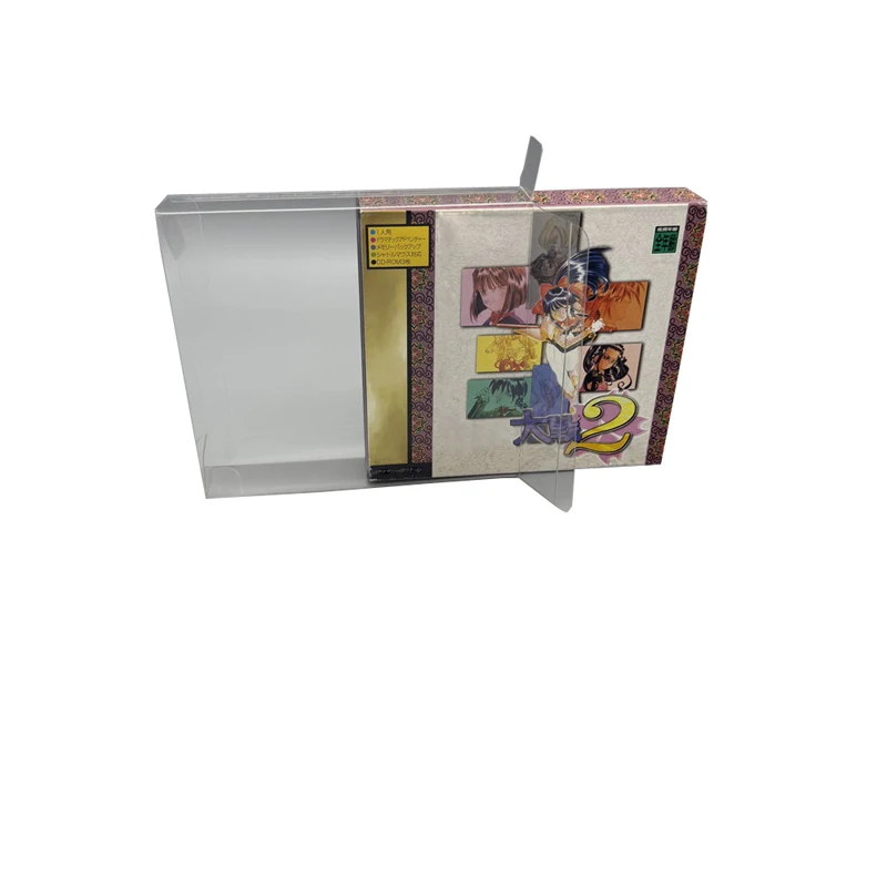 

20PCS Clear Protection Box for PS1 for Dreamcast for SEGA Saturn 3CD 4CD game box Collection Display Storage Case