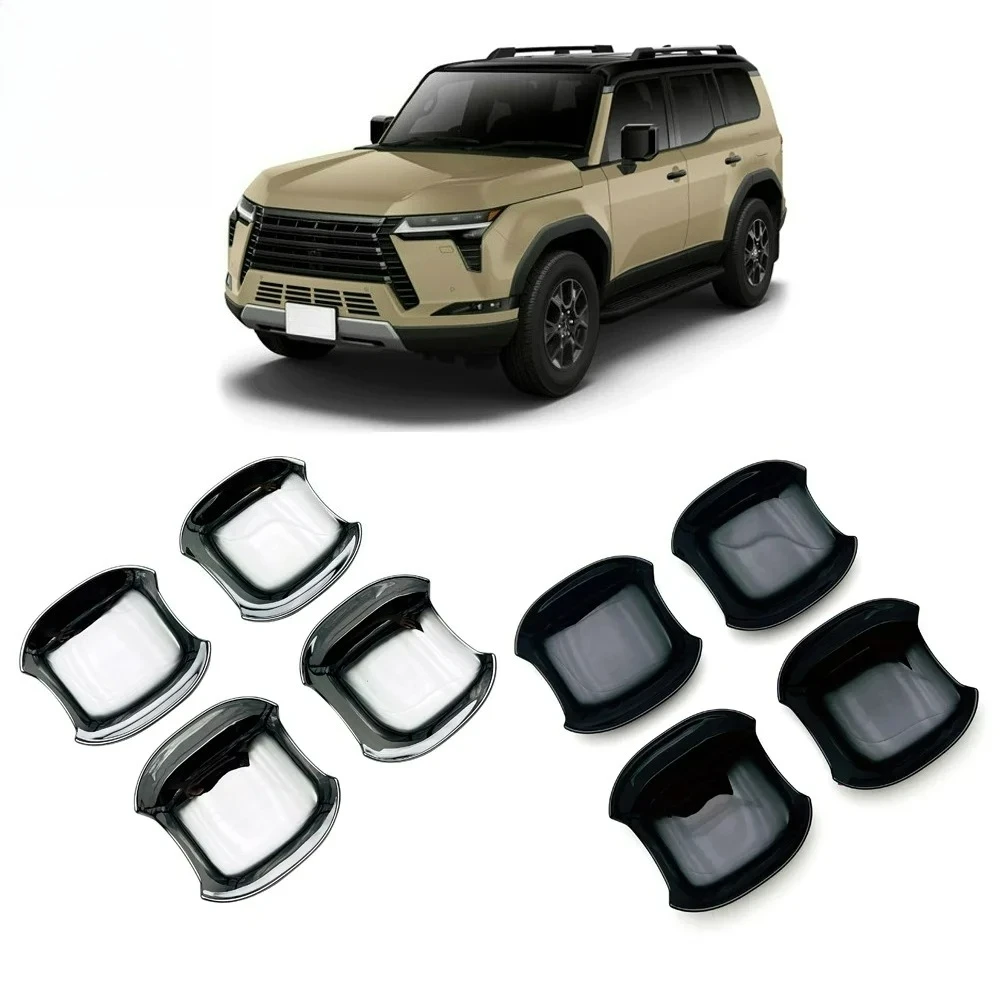 Car Accessories For Lexus GX 550 GX550 2024 2025 Exterior door bowl protective cover decorative sequin car stickers