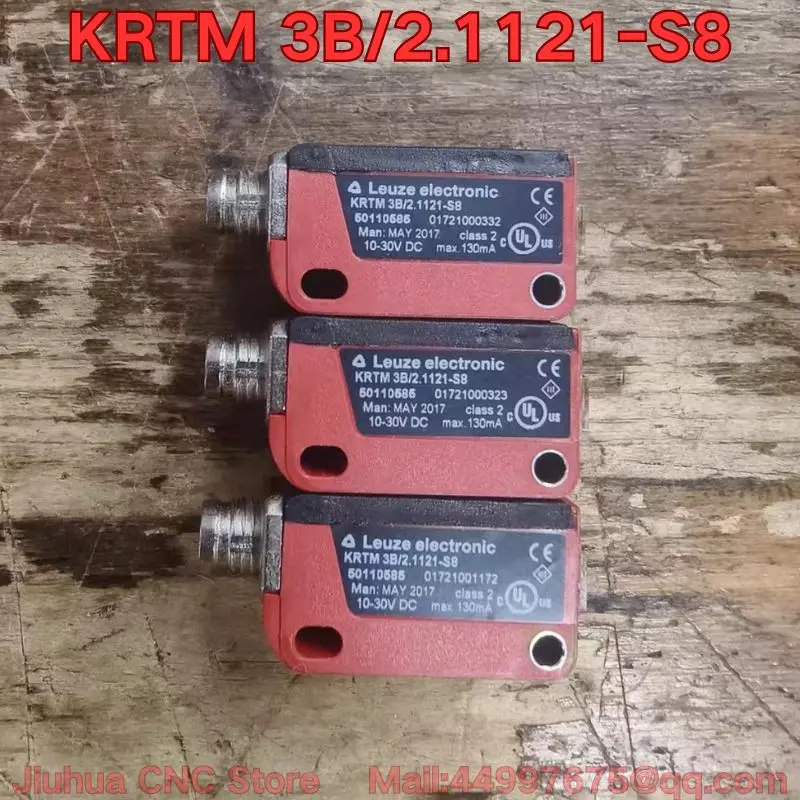 

Second-hand KRTM 3B/2.1121-S8 photoelectric sensor function test is normal