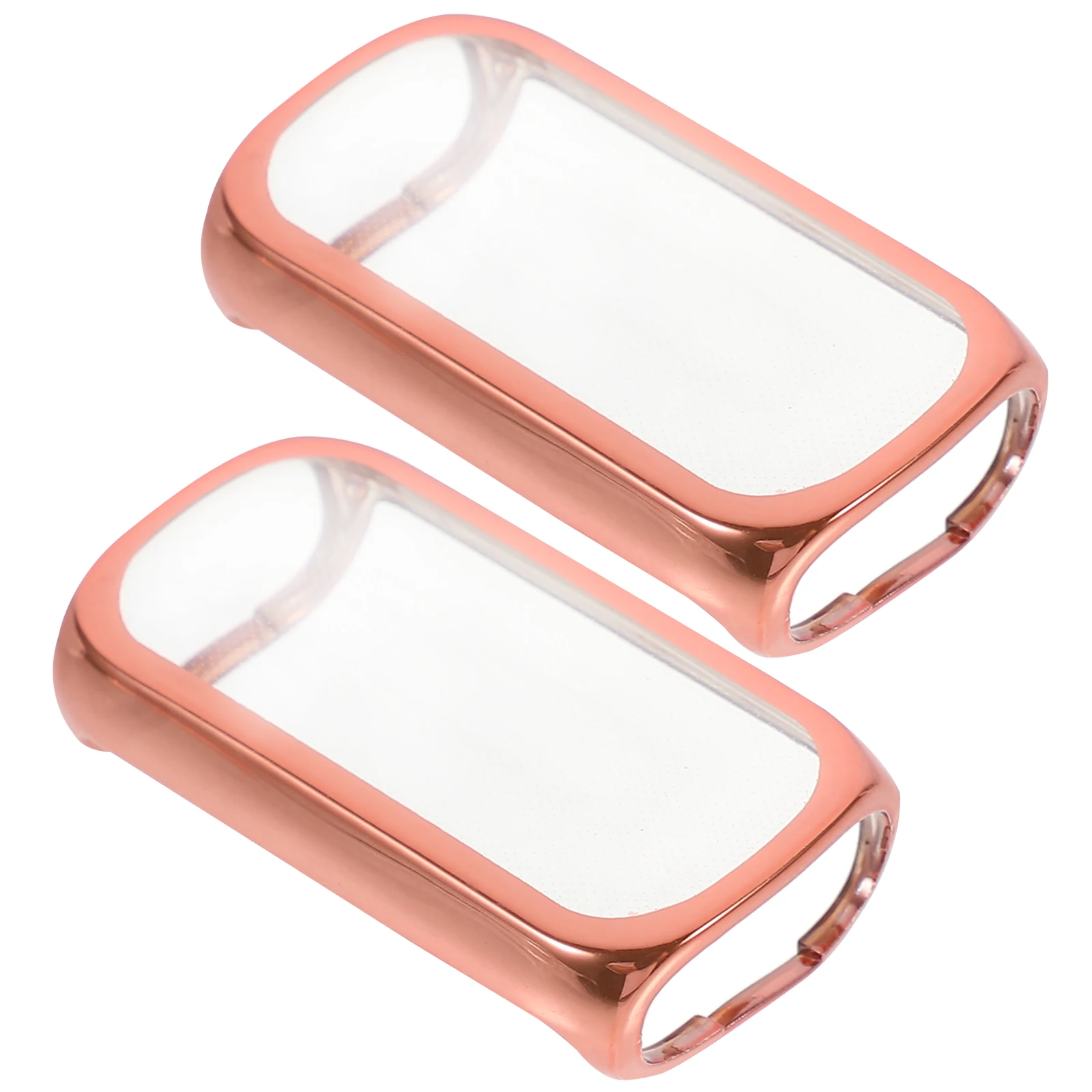 

2pcs Protective Case Watch Cover Full Coverage Bumper Tpu Watch Protector Precise Cutouts Long Life