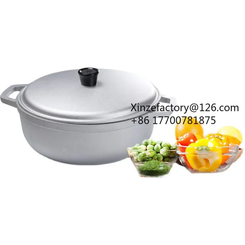

Factory Direct 2026 Top Rated Small Aluminum Pot Aluminum Alloy Soup Pot Small Thickened Saucepan Soup Grab Rice