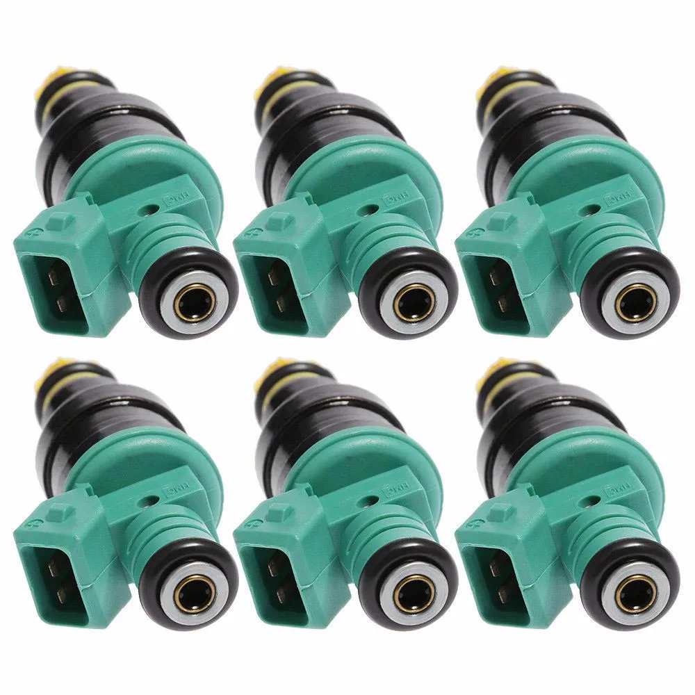 6pcs 0280150415 FJ292 Fuel Injectors For BMW 323i 325i 525i M3 Flow Matched 2.5L 3.0L Engine Car Replacement Parts