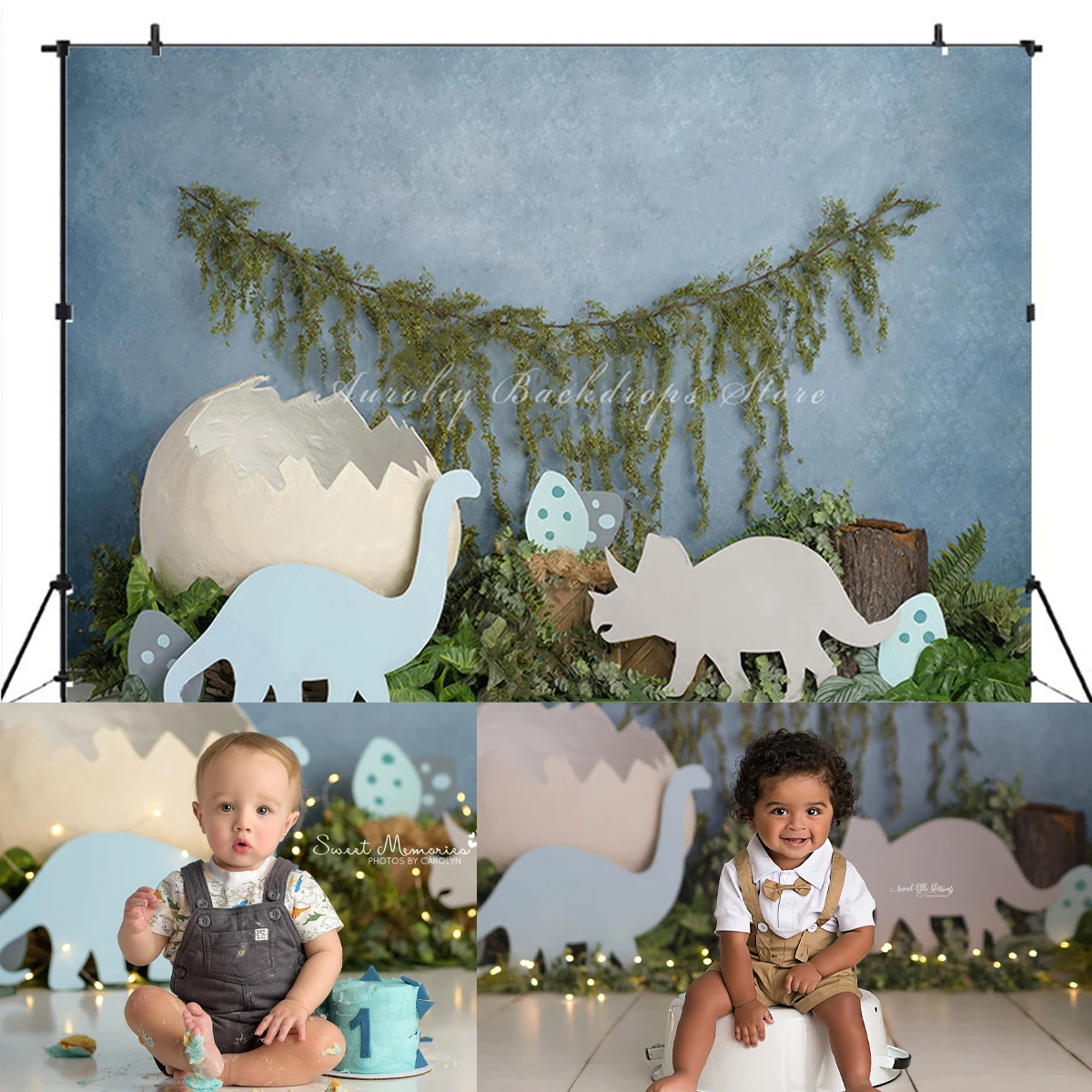 Jungle Dinosaur Backgrounds Tropical Rain Forest Kids Baby Photocall Props Child Adult Photography Decosr Hatch Backdrops