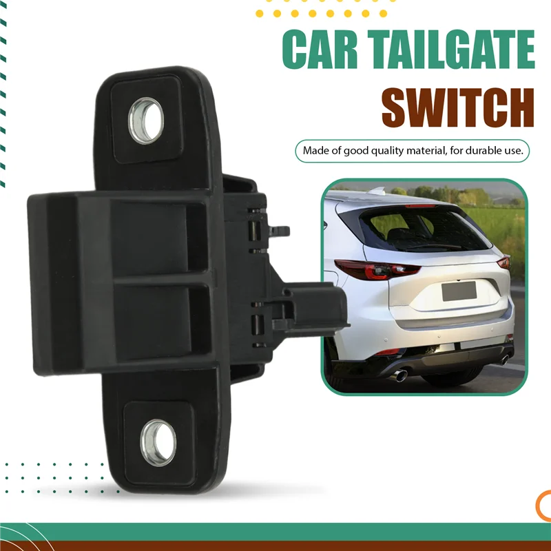 سيارة الباب الخلفي الجذع التبديل الباب الخلفي الإصدار لمازدا CX-5 CX-8 أرقام الجزء: KD5H-62-4B0، KB7W-62-4B0 #2