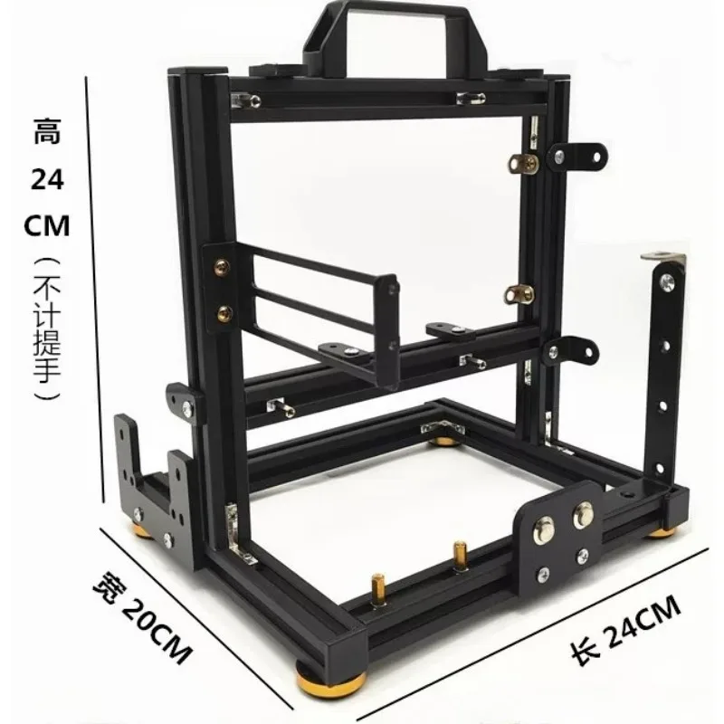 for Open Chassis Matx Computer Chassis Rack Aluminum Alloy ATX Creative Personality ITX Desktop DIY Rack