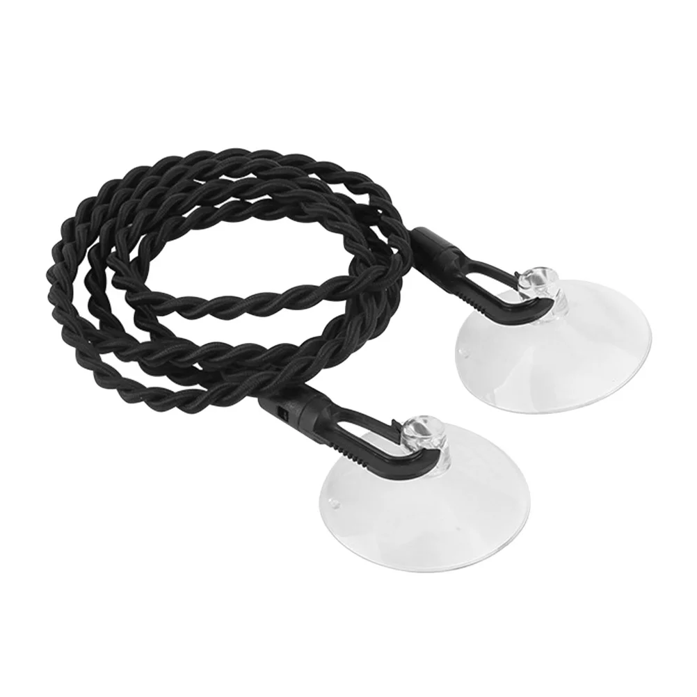 

Portable Clothesline Strong Suction Cup Outdoor Elastic Clothes Drying Rope Travel Camping Laundry Line Retractable