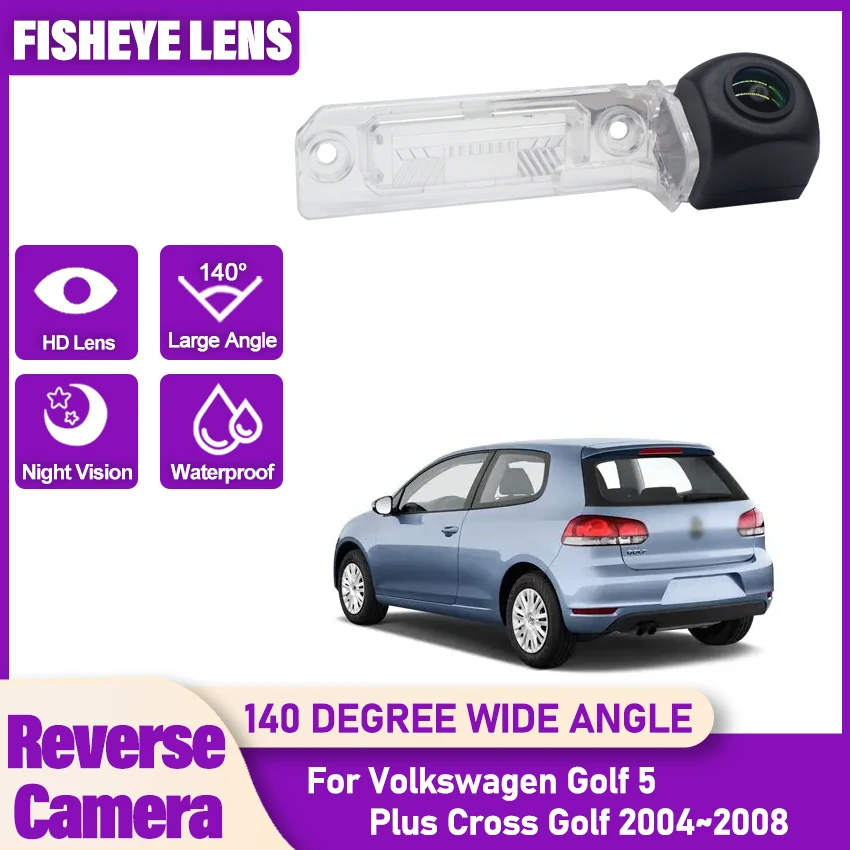 Car Rear View Reverse Backup Camera For Volkswagen Golf 5 Plus Cross Golf 2004~2008 Night Vision Waterproof high quality HD