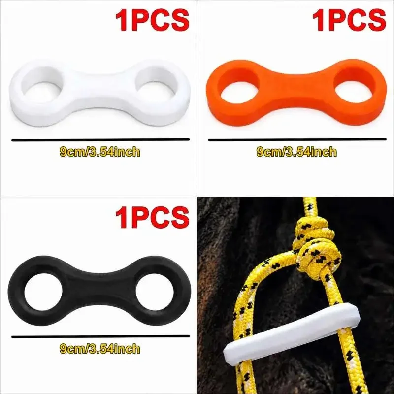 Prusik Knot Adjuster Rope Cord Tension Control Buckle Outdoor Line Regulator Strap Fitting