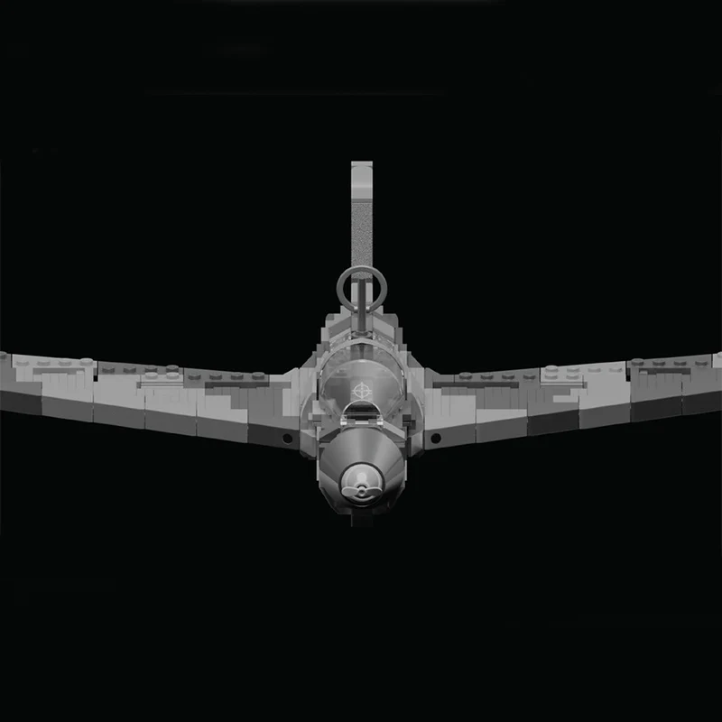 

Me 163 Rocket Interceptor Model MOC Building Bricks War Equipment Modular Technology Gifts Holiday Assemble Children Toys Suit