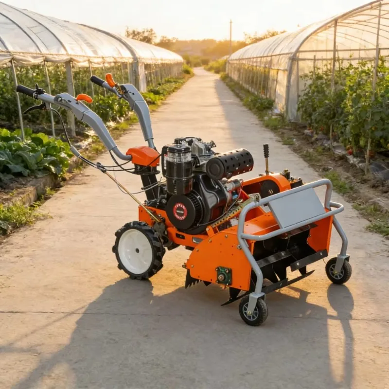 

【Best-selling】10HP 188F Agricultural Tillage Machine Garden Cultivator 80cm Engine High Productivity Lift Function Cable Steeri