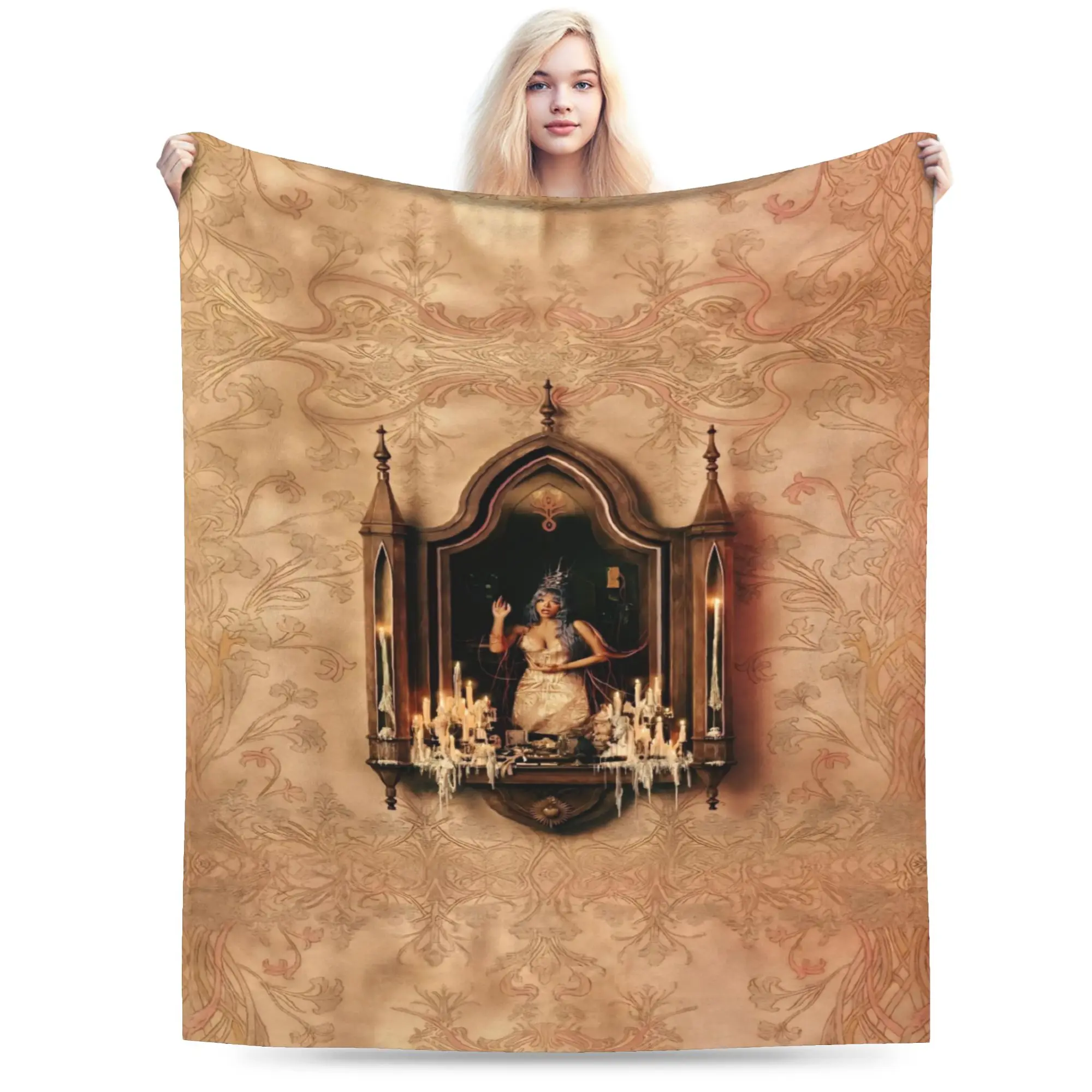 Relax HADES SACRIFICE Melanies Martinez Blanket Merch Bed Decorative  Throw Blanket Soft Fleece for Outdoor