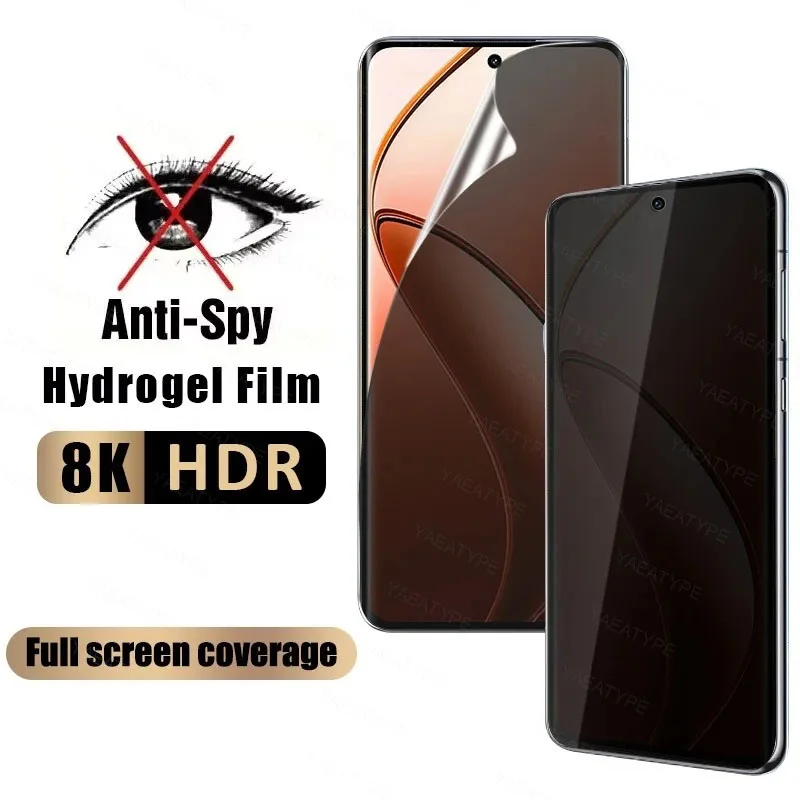 Privacy Hydrogel Film For OnePlus ACE 6 7 6T 7T 10R 5G Anit-Spy Screen Protector For Nord N20 SE