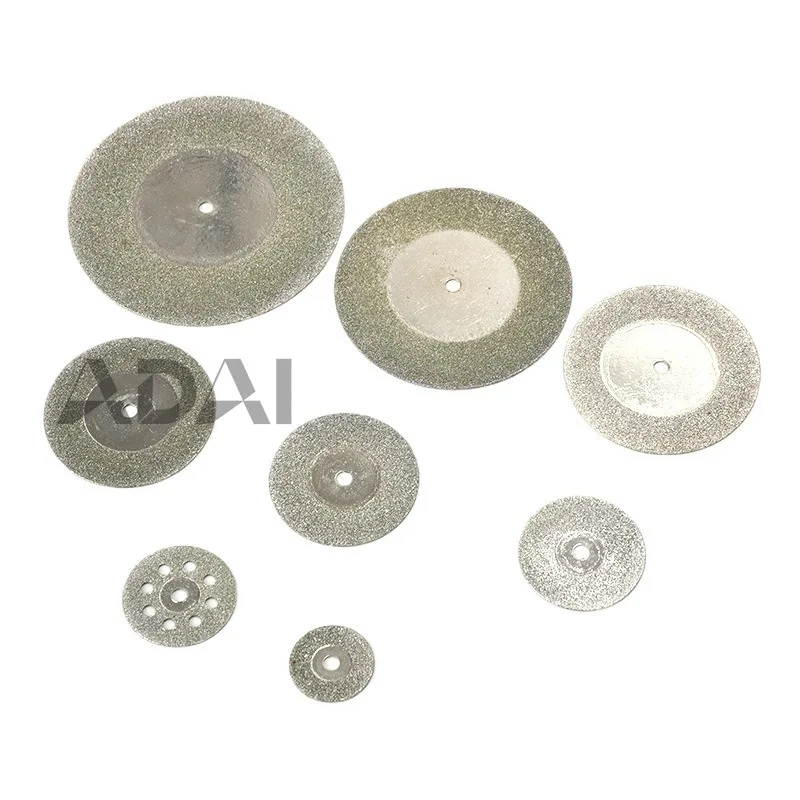 

Электрический отрезной диск с алмазным напылением, малый пильный диск для полировки нефрита, жадеита и стекла, ультратонкий и долговечный