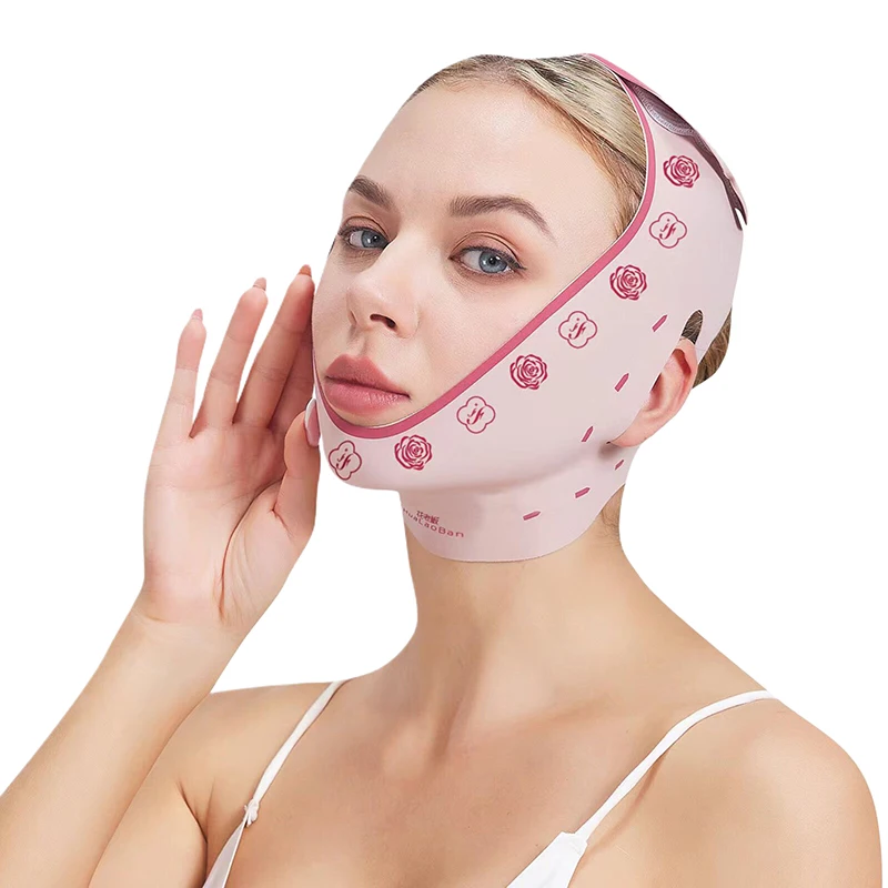 Face V Shaper Facial Slimming Bandage Relaxation Lift Up Belt Reduce Double Chin Face Thining Band Massage Sleep Mask