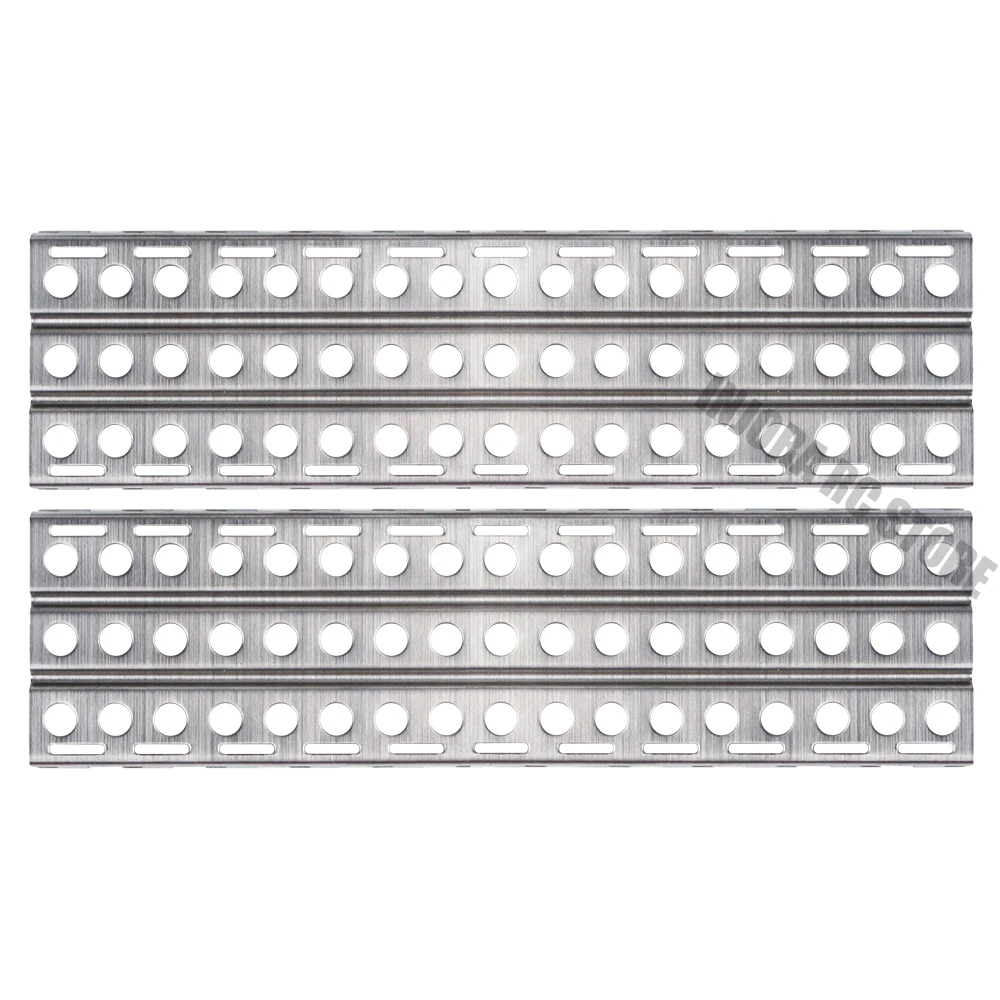 2Pcs Metal Aluminum Alloy Sand Ladder Recovery Board for 1/10 RC Crawler Axial SCX10 90046 Tamiya CC01 D90 D110 TRX4 Recat MST image 2