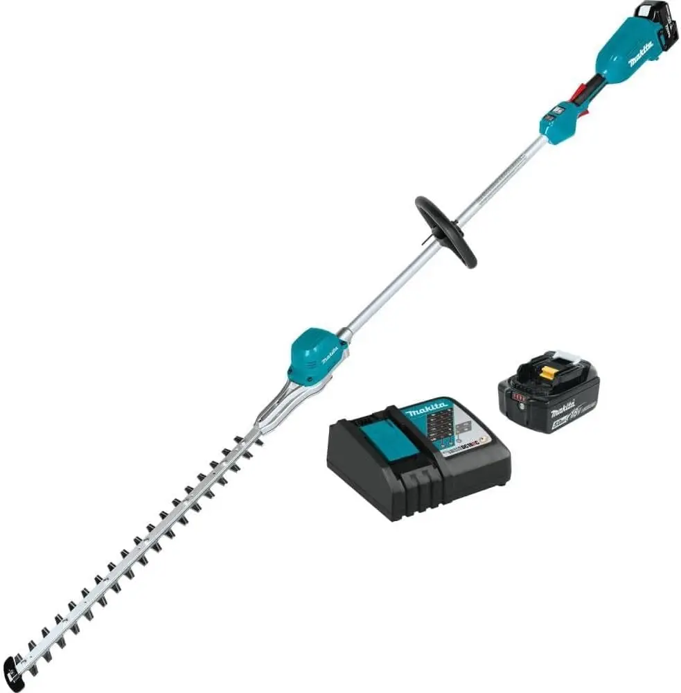 

XNU02T Lithium-Ion Brushless Cordless (5.0Ah) 18V LXT 24" Pole Hedge Trimmer Kit, Teal