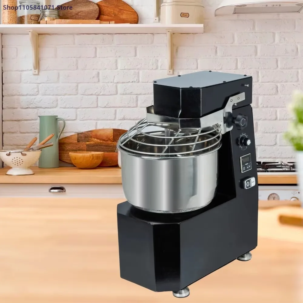 Electric Stand Mixer 3KG 9L 370W Spiral Dough Kneading Machine 10 Speed Adjustable Digital Tilt Head Splash Guard High