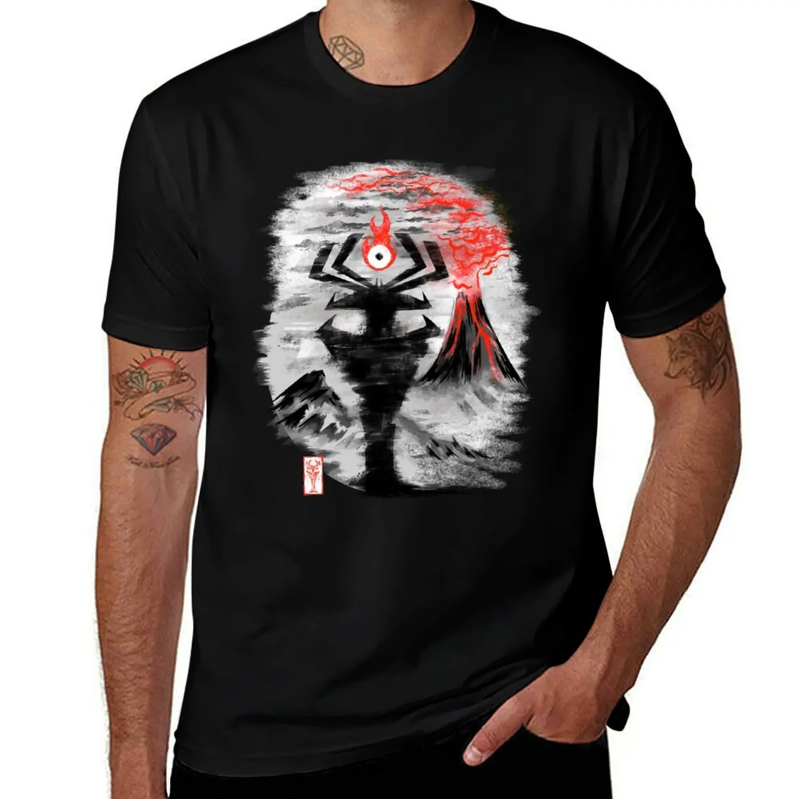 

Eye of the Shadow T-Shirt custom t shirt custom t-shirts anime figures cute clothes Men's t-shirts