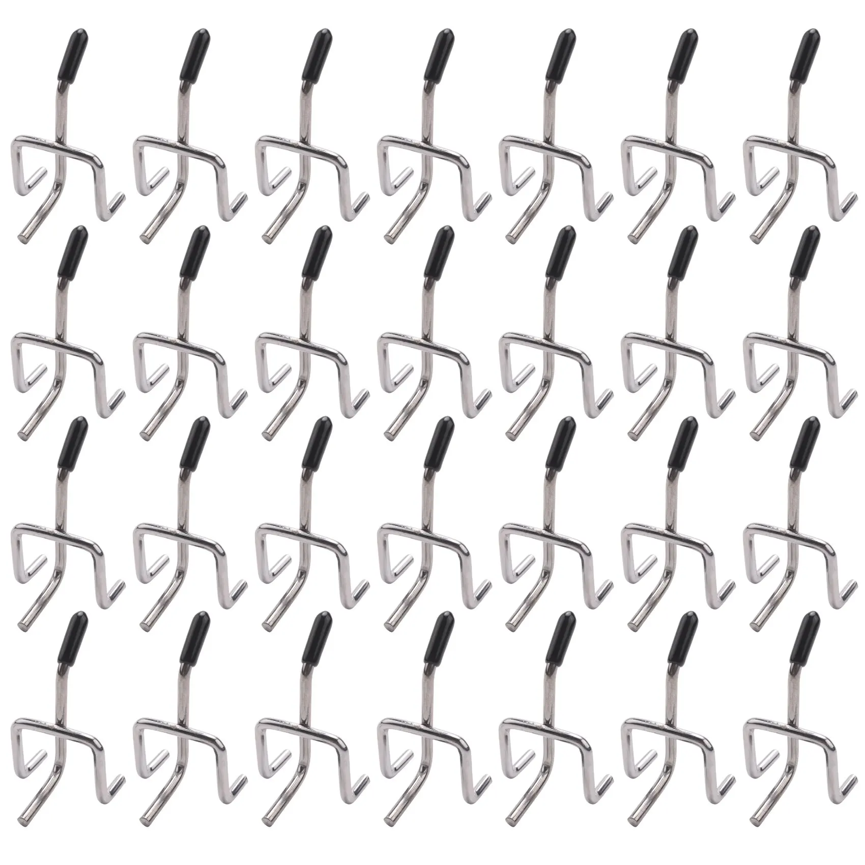 

ABRB-50 шт. 2-дюймовые крючки для перфорированной доски, настенная полка, вешалки для инструментов, домашний органайзер для хранения, дисплей, аппаратные средства, инструменты