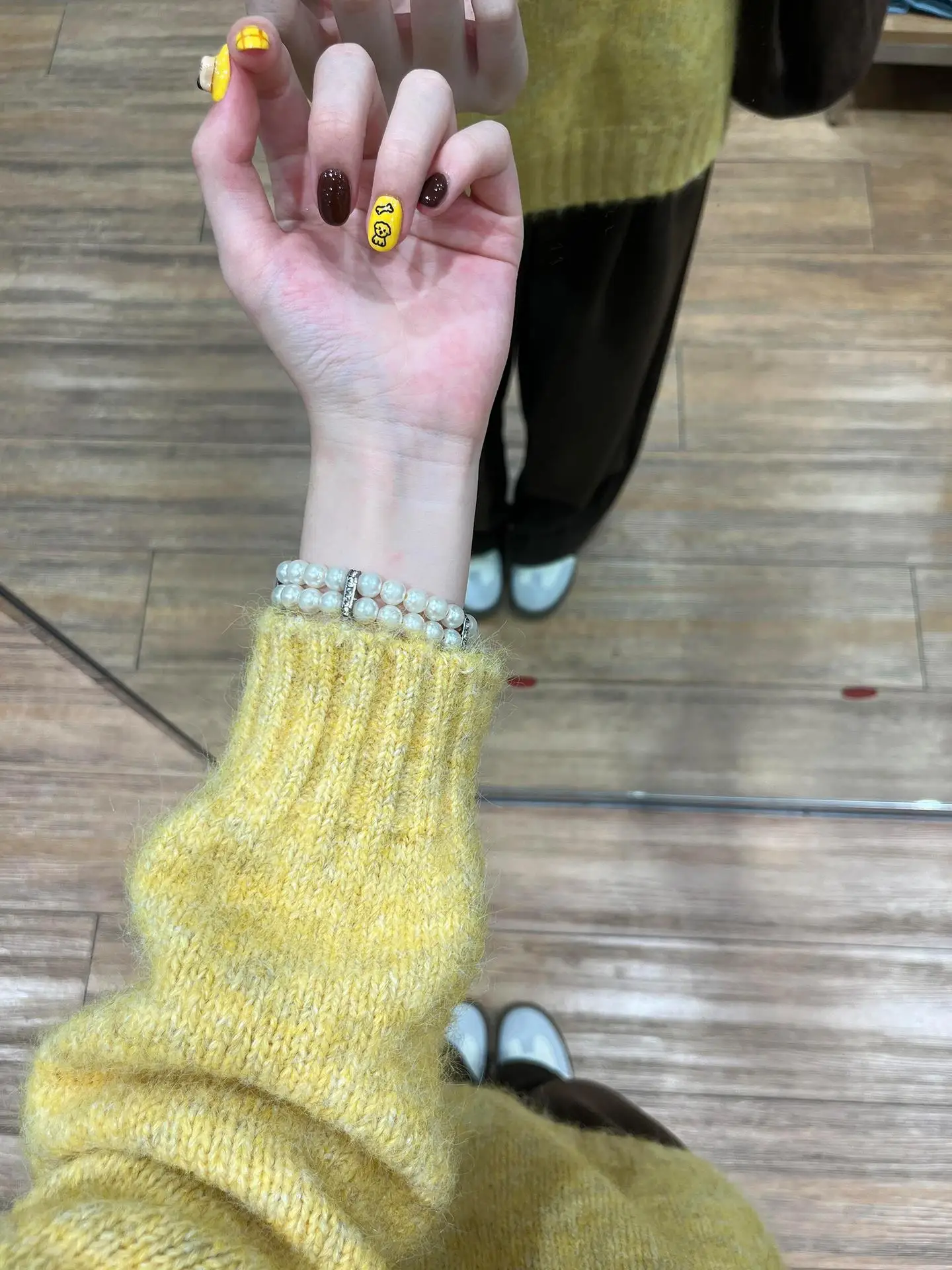 

Ladies Thiened Knitted Sweater Loose Fit Overhead Sle Soft Autumn Winter Faion Sweet Sle Pure Color Long Sve round...