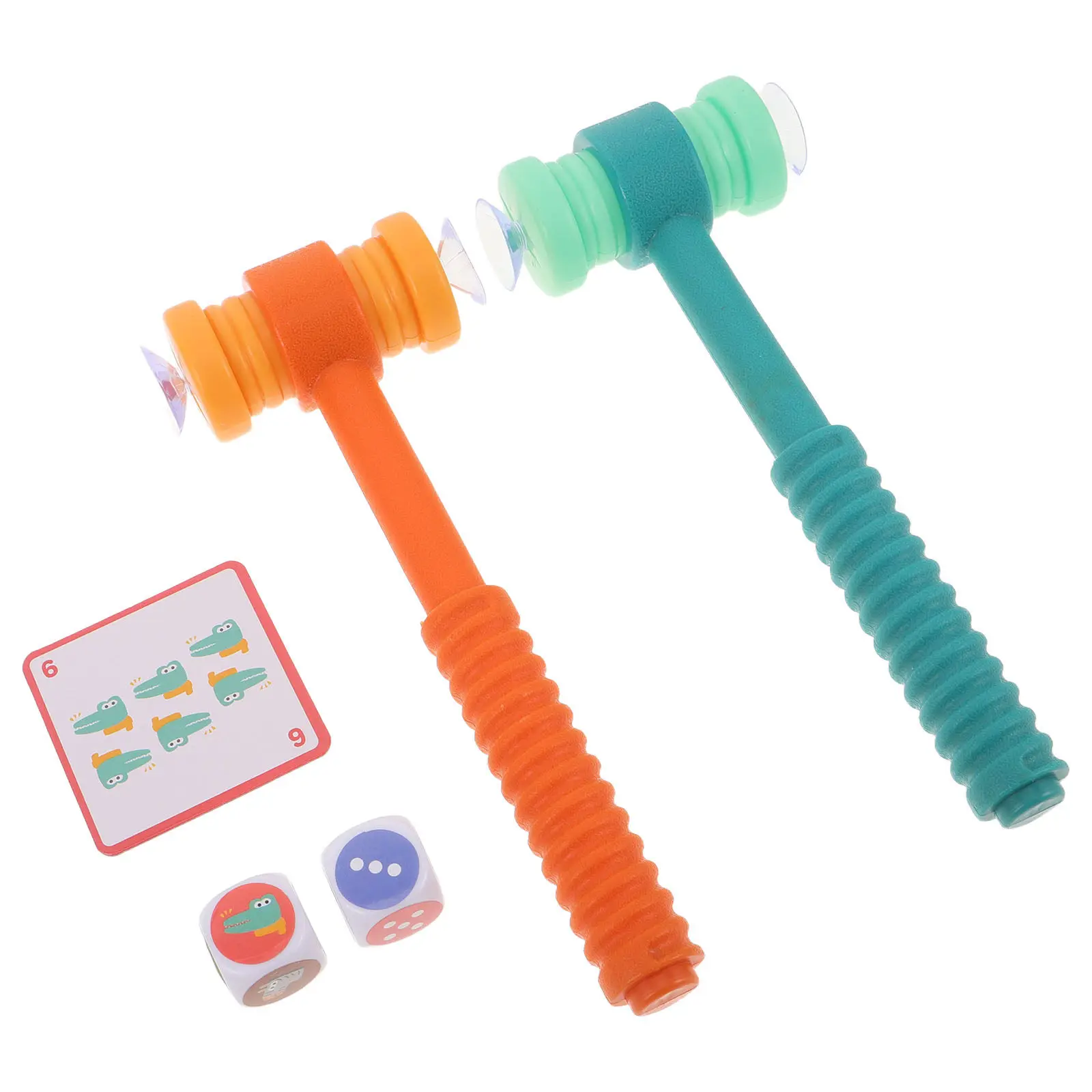 

1 Set Educational Math Board Game for Kids Early Learning Arithmetic Cards Suction Hammer Montessori Preschool Matching