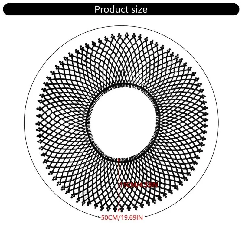 652F طوق شبكي قابل للتنفس، ياقة قابلة للفصل، ياقة كاذبة مرنة، عنق للنساء #6