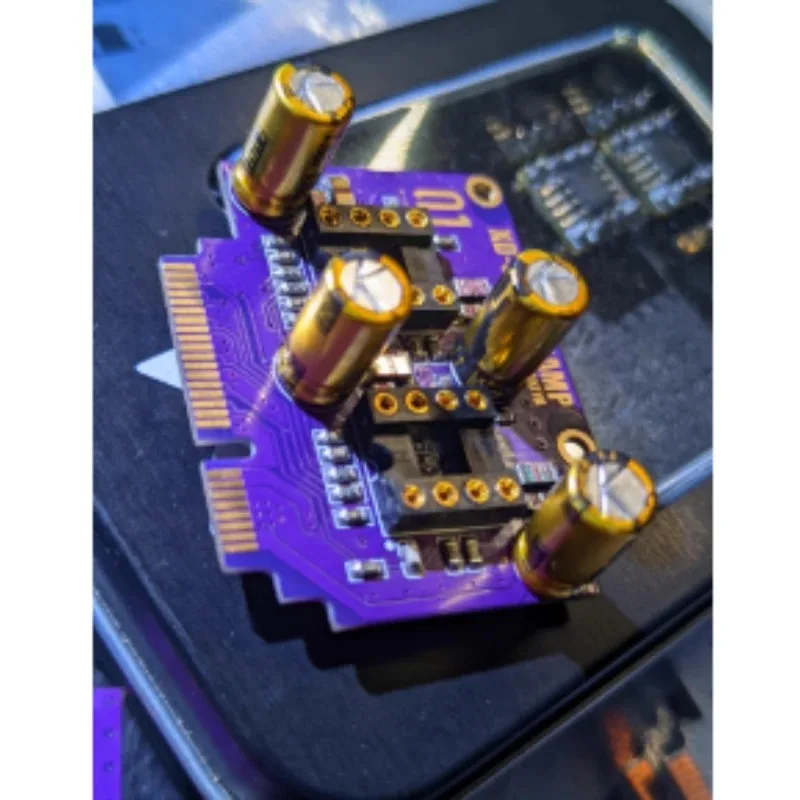 

Высококачественная плата операционного усилителя xd05Pro, модуль усилителя для наушников, высококачественные детали для модификации «сделай сам», конденсаторная плата