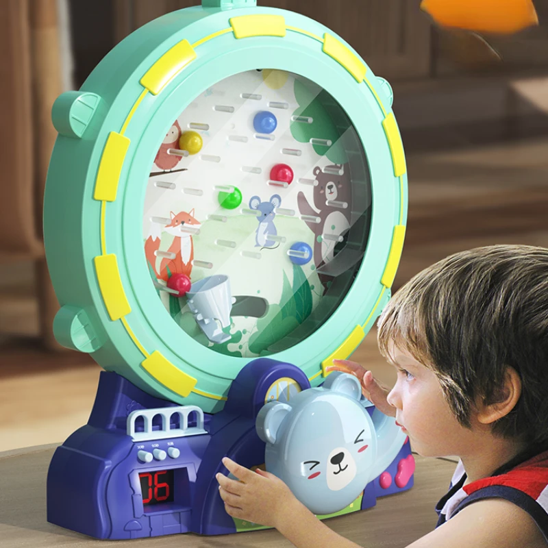 Children's game machine, toy catcher, puzzle, concentration training, parent-child interaction