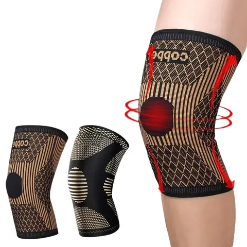 Copper Knee Brace for Arthritis Pain Support-Copper Knee Sleeve for knee pain Compression sleeve for Sports,Knee Pain Relief