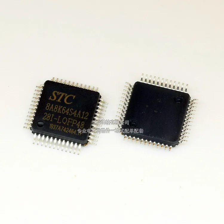STC8A8K64S4A12-28I-LQFP48 8-битный микропроцессор LQFP48 ROM64KB RAM128KB