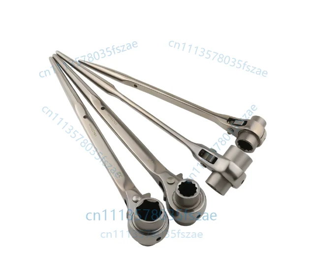Accessories 1 pcs pointed tail ratchet wrench multi-function thorn wheel socket tool 14*17mm, 17*19mm