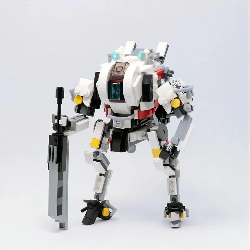 

MOC Titanfall 2 Ronin-Class Titan Building Block Brick Model Robot Building Block Toys Suit Game Mech Model Toys for Kids Gifts