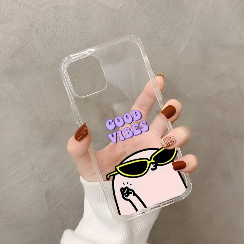 Pink Cartoon Funny big eyes ketnipz Phone Case for iPhone 11 12 13 mini pro XS MAX 8 7 6 6S Plus X 5S SE 2020 XR case