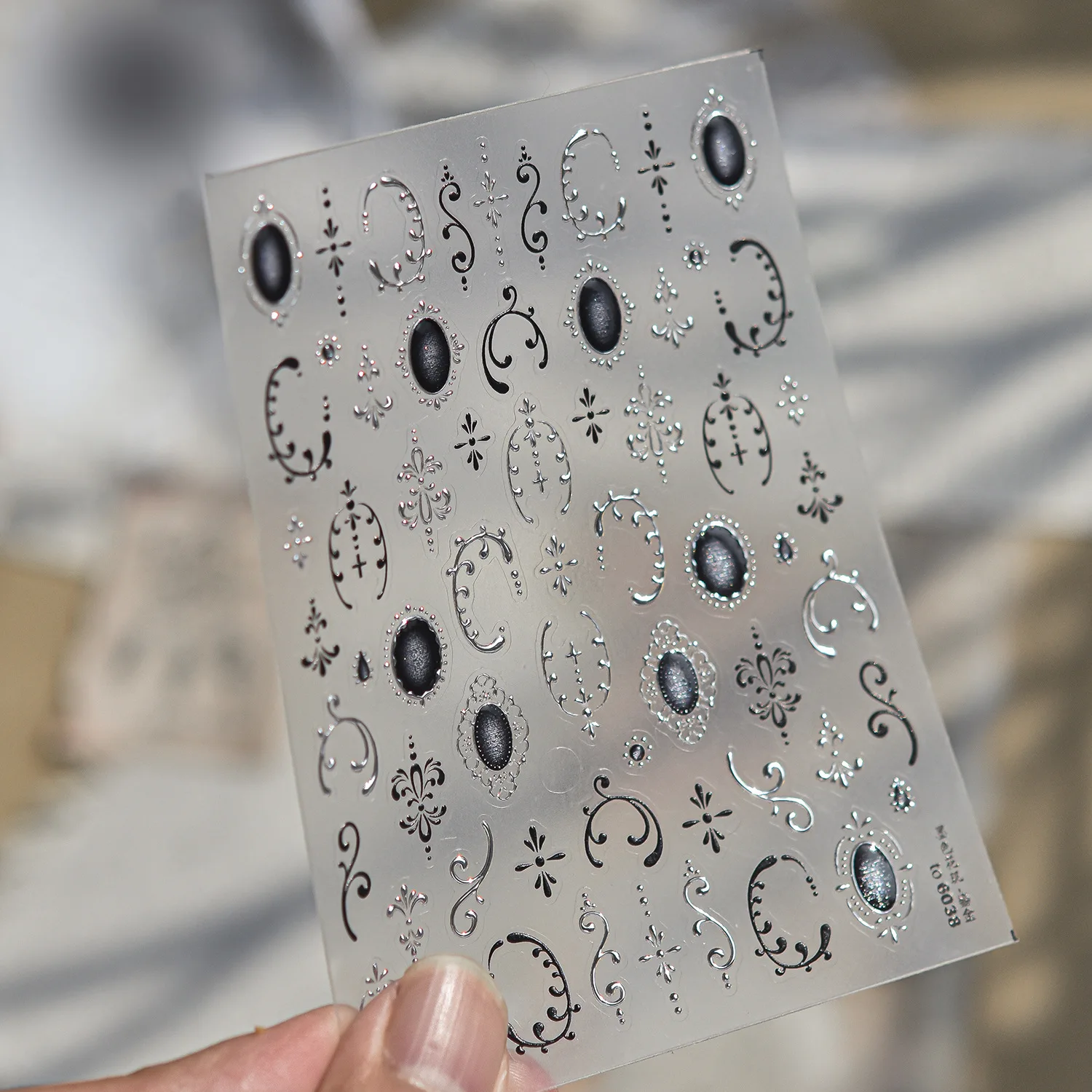 Barok Fransız Sarayı 5D Tırnak - Waterslide Decal Paper incelemesi ve fiyatı