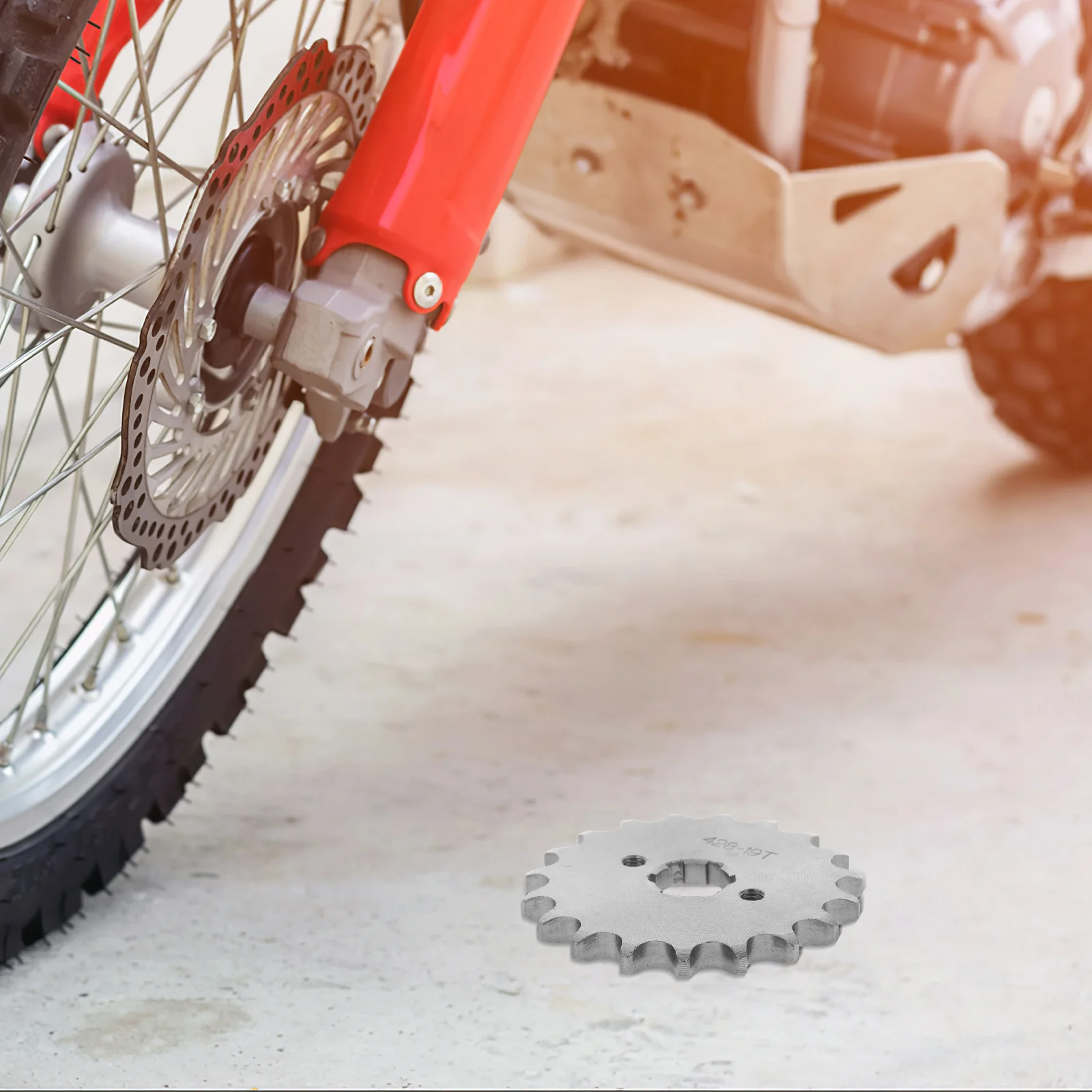 

Motorcycle Engine 428-20Mm-10T Iron Atv Front Sprocket For Off-Road Motorcycles Motorcycle Chain Sprocket