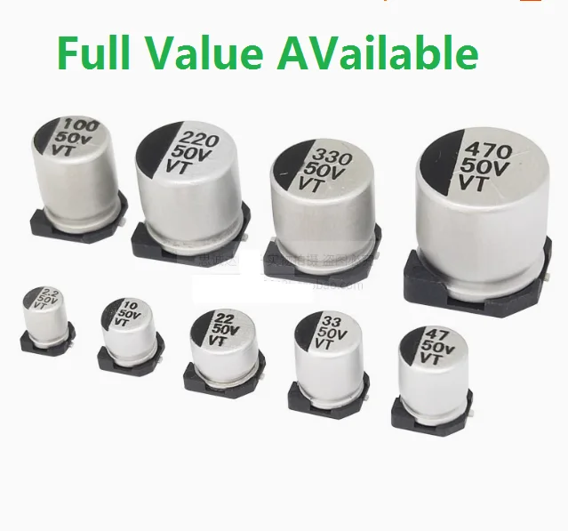 10Pcs 10V 22UF 35V …