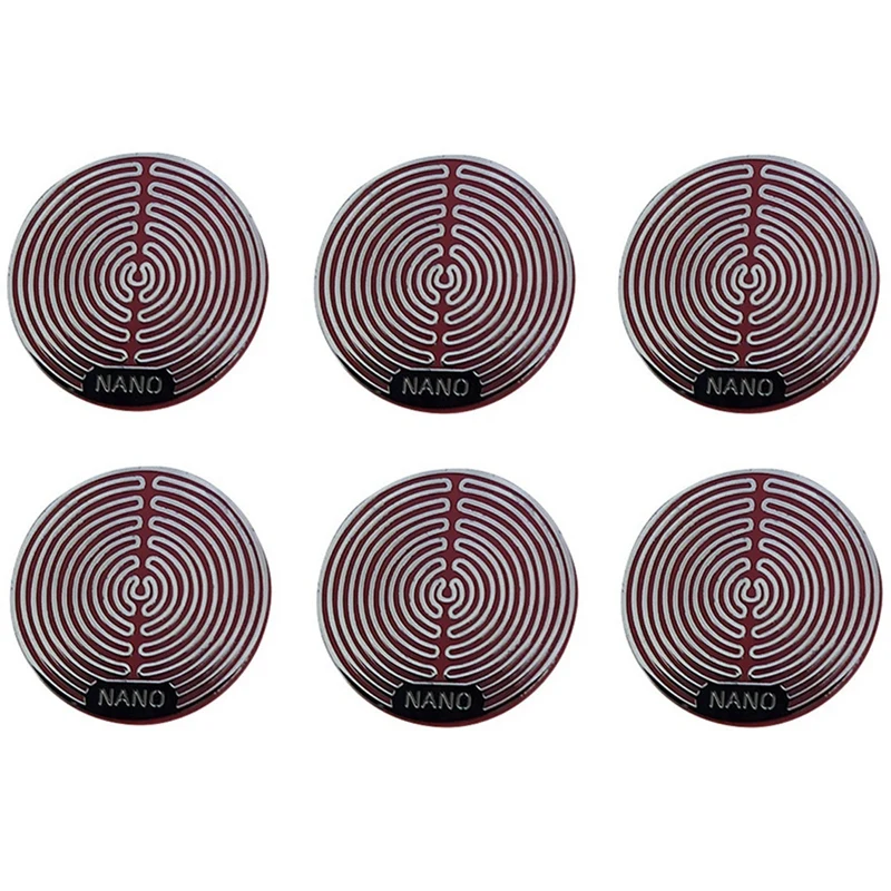 6 Stuks Ronde Quantum Anti Straling Bescherming Mobiele Telefoon 5G Wi-Fi Emf Sticker Voor Mobiele Telefoon Laptops Tablets