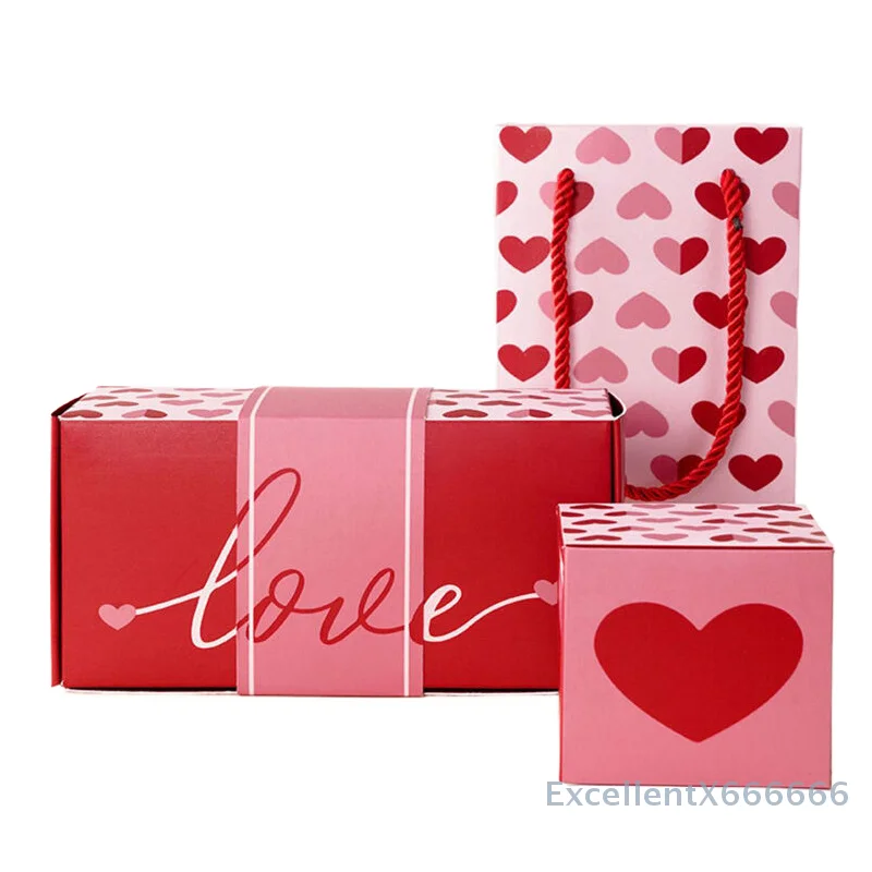 10/12/16/18/20szt Pudełko na prezenty z niespodzianką z konfetti Kreatywne pudełko na prezenty z niespodzianką Wyskakujące pudełko na pieniądze