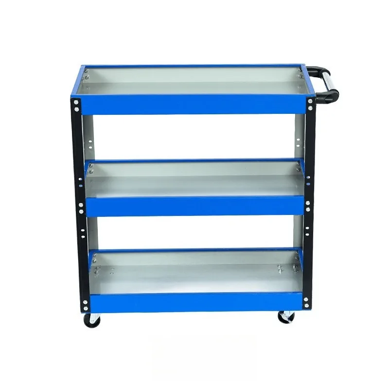 3 Tier Multi-purpose Tool Hand Cart Hardware Parts Storage Cabinet Convenient Organizer For Household