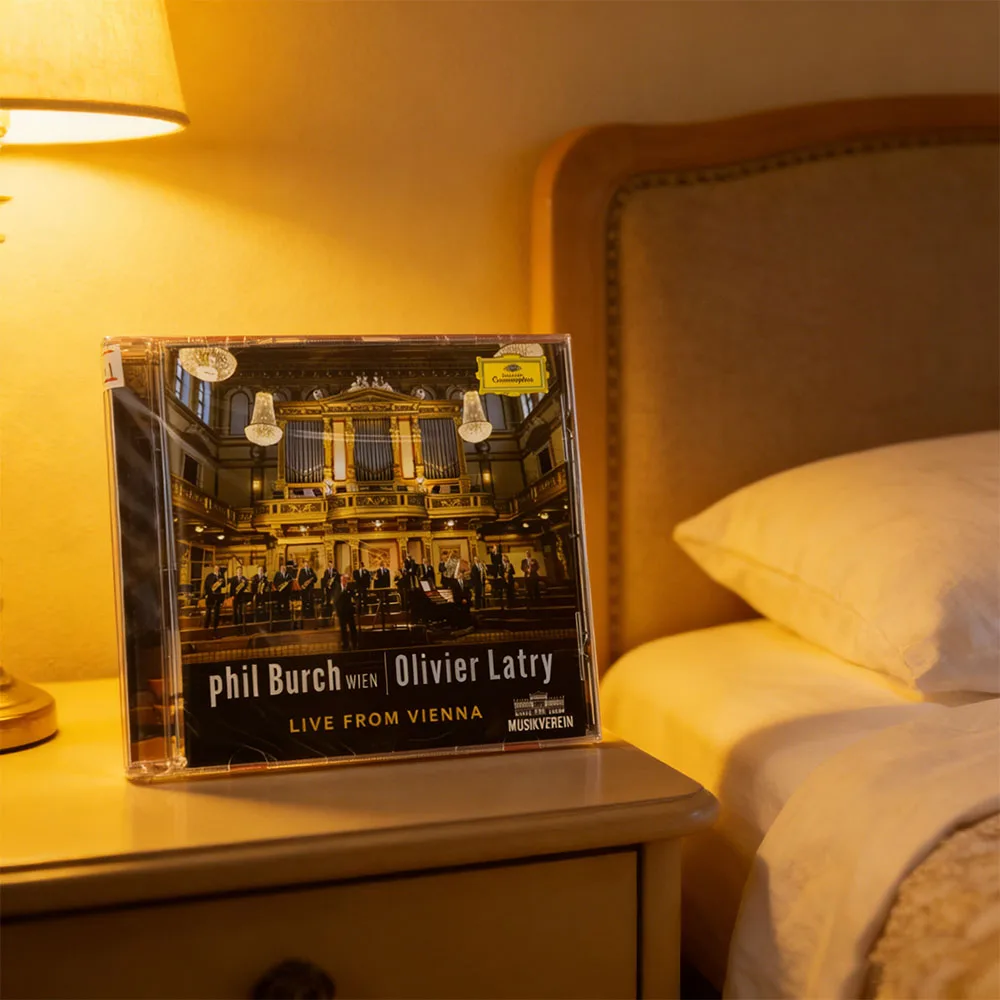 

CD "Phil Blech Wien Olivier Latry Live From Vienna" Performed Jointly By The Brass Ensemble Phil Blech Wien and Olivier Latry