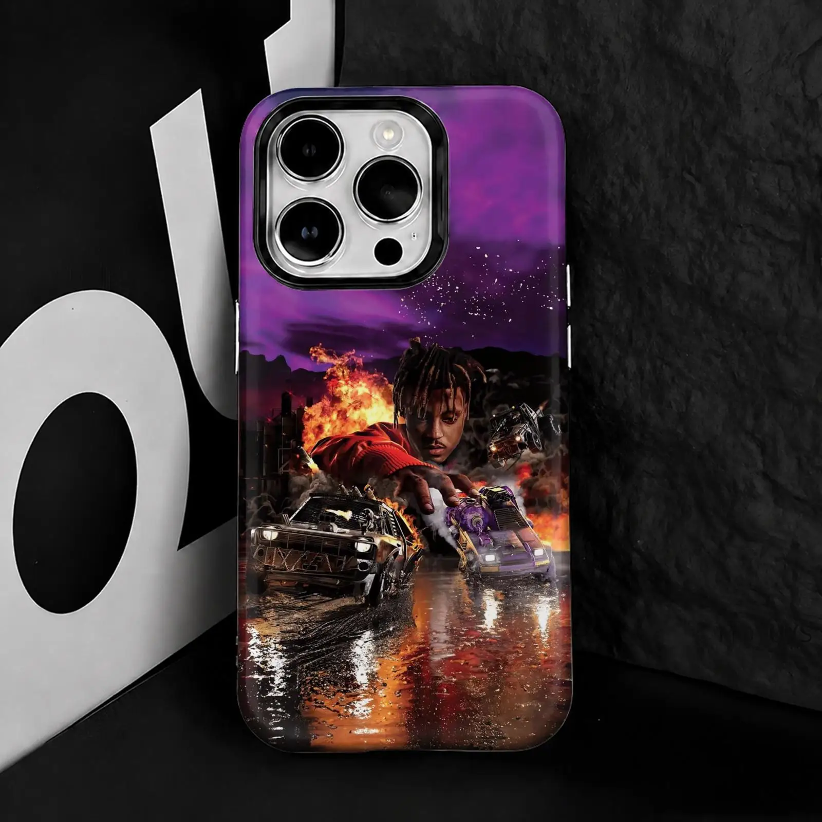 Rapper Album J-Juice W-WRLD Phone Case For iPhone 18 17 16 15 14 13 12 11 Pro Max Dual-Layer Back Shockproof Protective Cover view 4