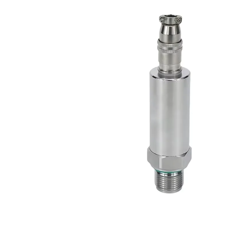 Sensore in silicio diffuso con spina aeronautica con display digitale ad alta precisione Uscita analogica 4-20 mA per pressione idraulica dell'aria dell'acqua