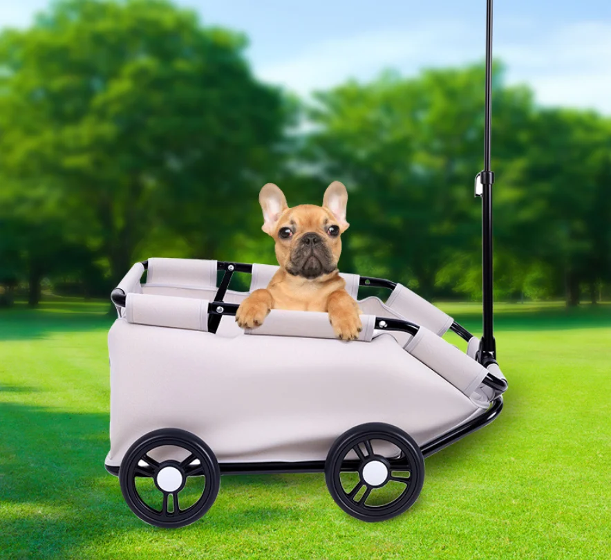 

Коляска для домашних животных для собак и кошек, легкая складная дорожная тележка, портативная детская коляска для домашних животных, складная дорожная коляска для домашних животных