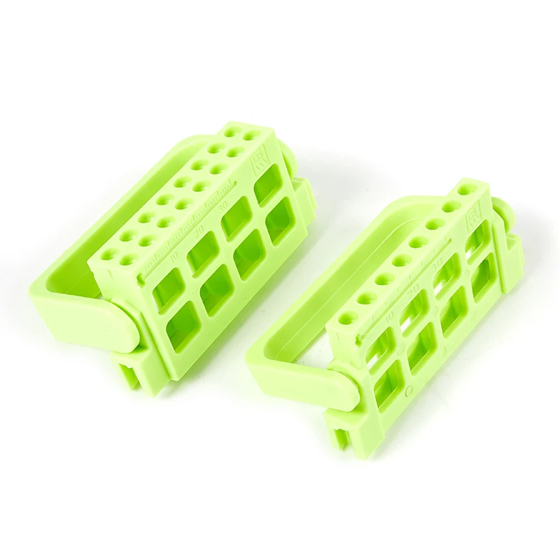 8/16 Löcher Dental Endo File Holder 3 Farben Endodontie-Ablage Organizer Zahnarzt Labor Aufbewahrungsbehälter – Detail 7