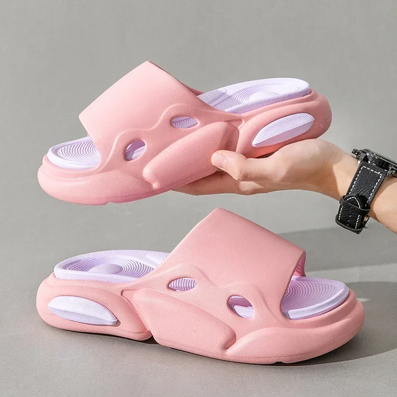 Summer EVA Women Slippers Indoor Home Casual Anti Slip Flip Flops Outdoor Wear Men Soft Soles Beach Slides Sandals Shoes