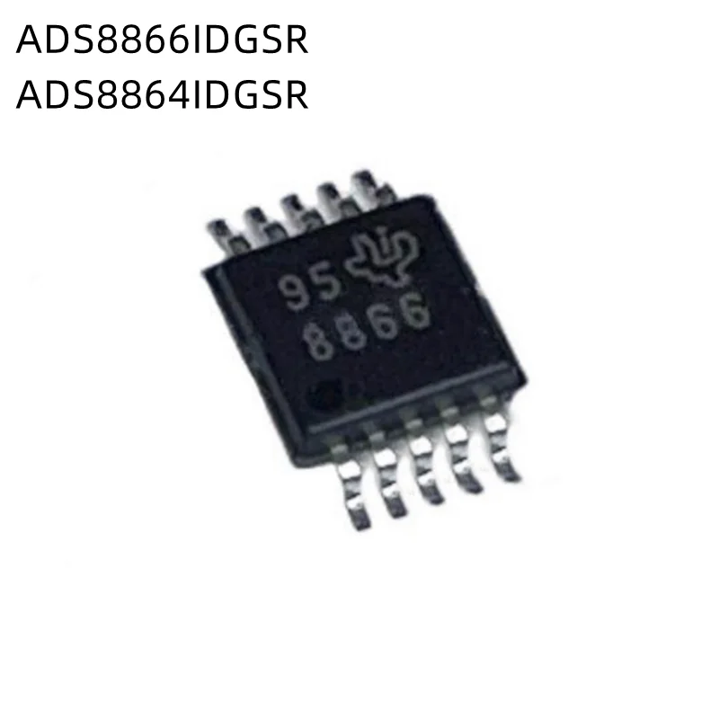 

2Pcs/Lot ADS8866IDGSR 8866 ADS8864IDGSR 8864 MSOP10 New Chip